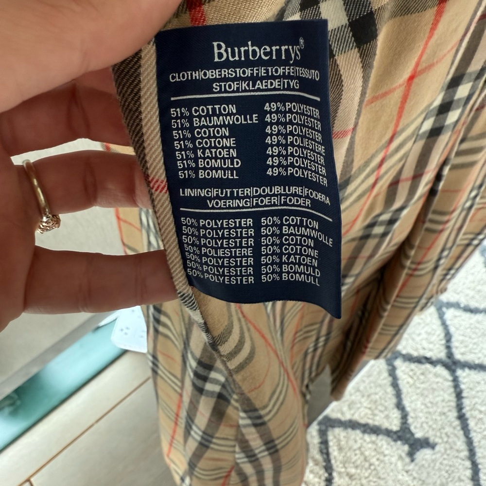 Vintage Burberry Trench Coat - Picture 12 of 16